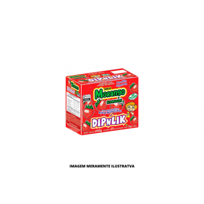 PIRULITO - DIPNLIK - 8g MORANGO - DP25